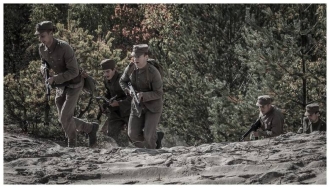 Kadr z filmu 'Komendant Zagończyk'