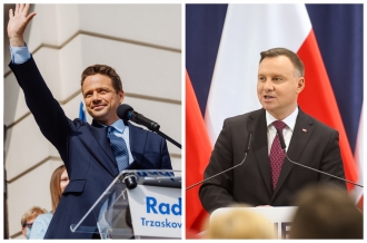 Rafał Trzaskowski i Prezydent Andrzej Duda
