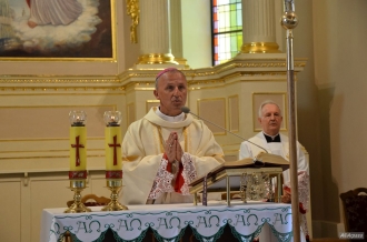 Biskup Marek Solarczyk. Fot. Damian Latos/agencja Arpass - archiwum
